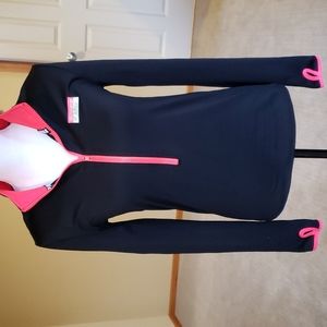 PINK Victoria's Secret half zip top